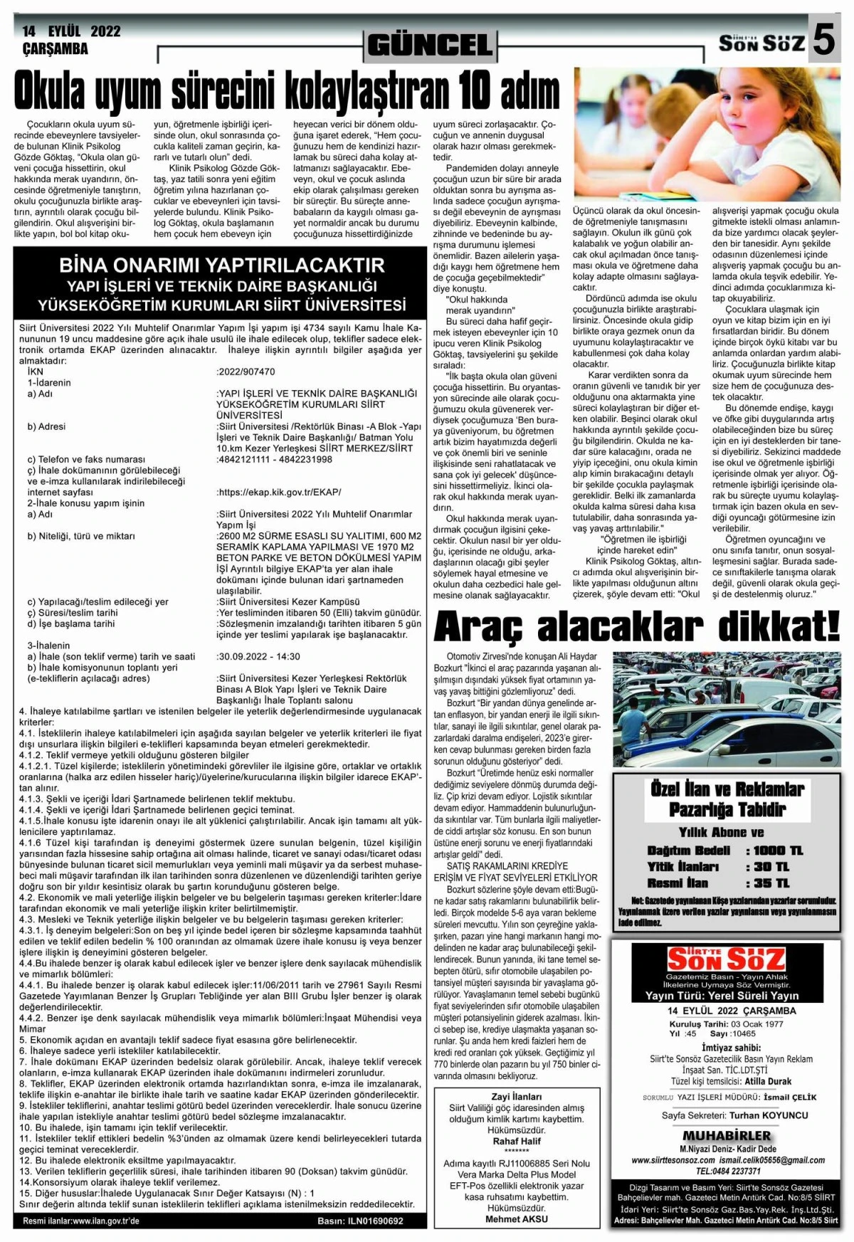 E-GAZETE