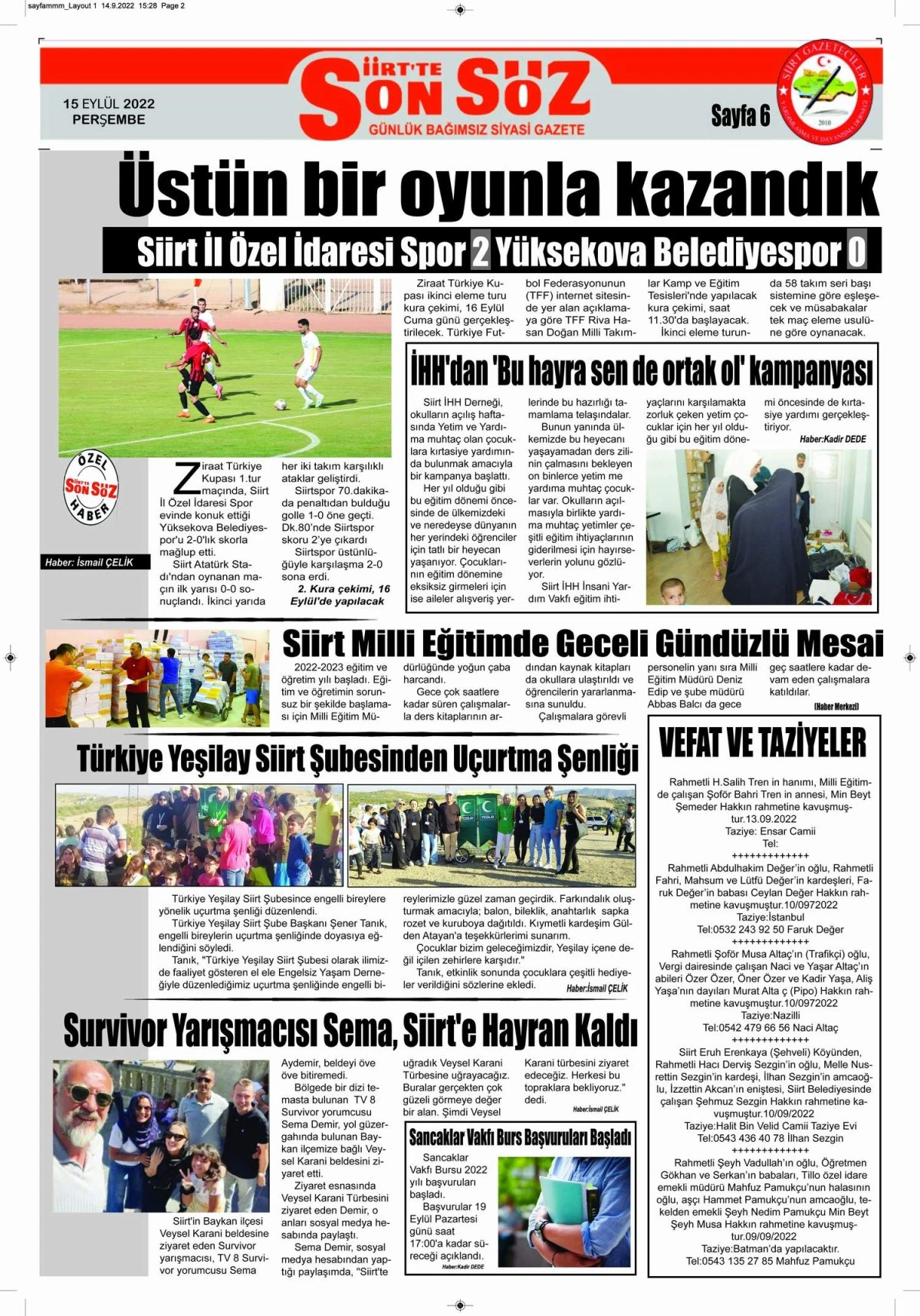 E-GAZETE