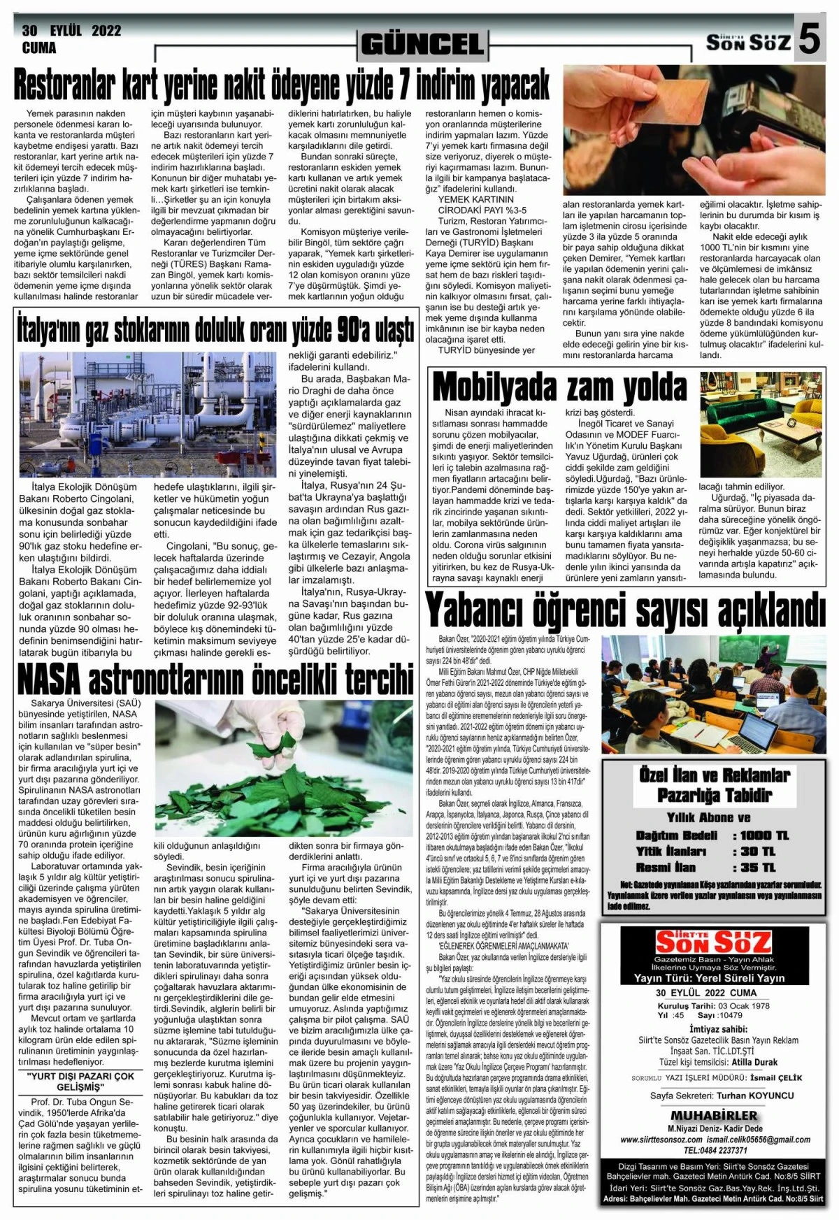 E-GAZETE