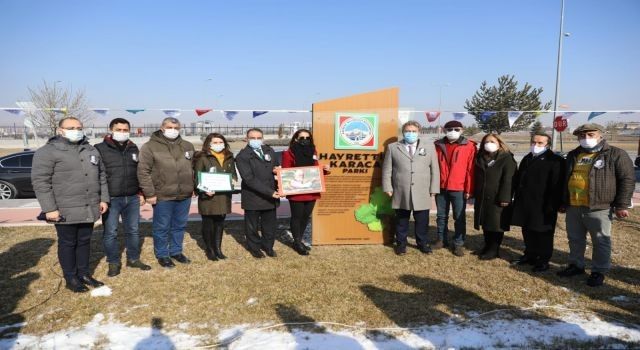 'Toprak Dede' Melikgazi'de adını taşıdığı parkta anıldı