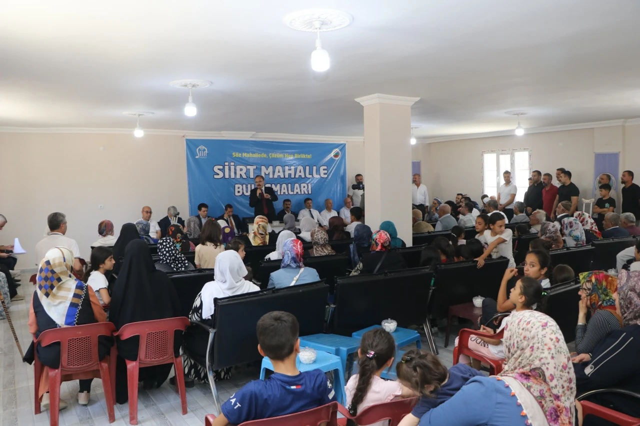 11. Siirt Mahalle Buluşması Dumlupınar Mahallesi’nde Gerçekleştirildi