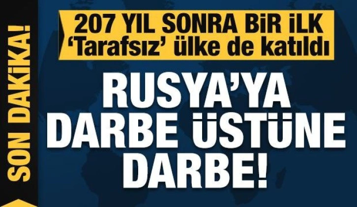 207 yıl sonra İsviçre'den bir ilk: Rusya’ya yaptırım kararı