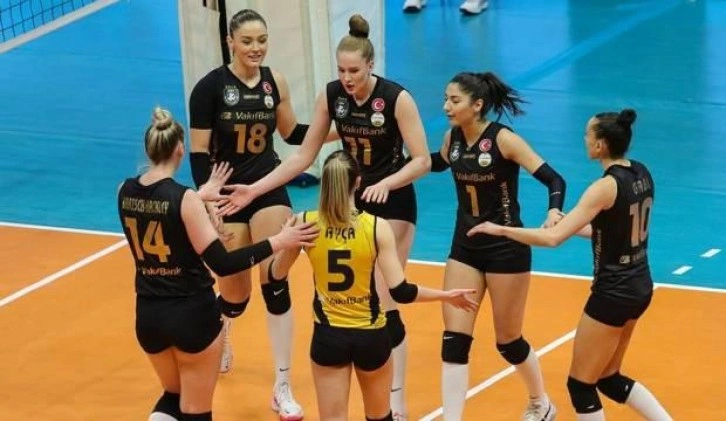 5'te 5 yapan VakıfBank çeyrek finalde