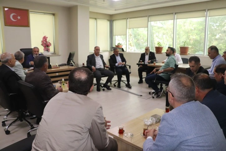 AK Parti Belediye Meclis Üyelerine, Belediye Eş Başkanı Mehmet Kaysi İadeyi Ziyarette Bulundu