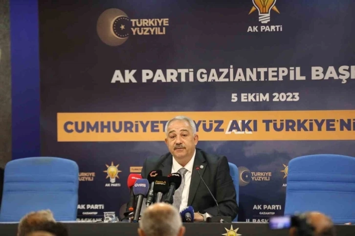 AK Parti Gaziantep İl Başkanı Çetin, “Türkiye Yüzyılı için hep ileri”