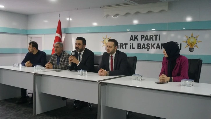 AK Parti’nin Siirt Belediye Meclis Üyesi Adayları Belli Oldu