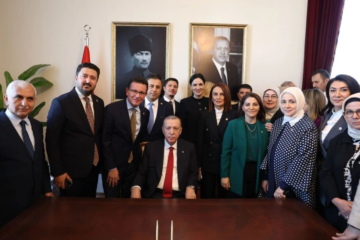 AK Parti Siirt Milletvekili Gül, Cumhurbaşkanı Erdoğan'la bir araya geldi