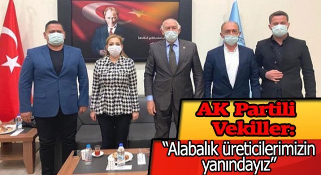 AK Partili Vekiller: 'Alabalık üreticilerimizin yanındayız'