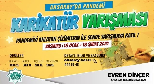 Aksaray Belediyesi'nden karikartür yarışması