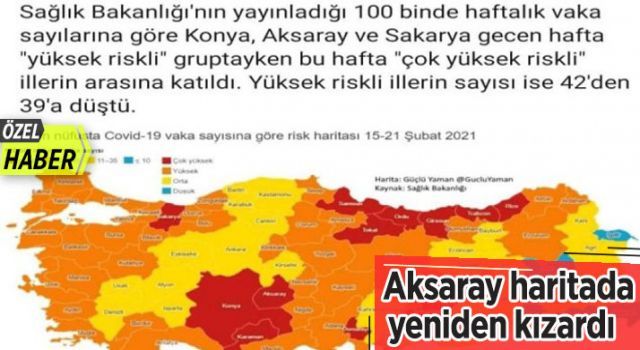 Aksaray haritada yeniden kızardı (ÖZEL HABER)