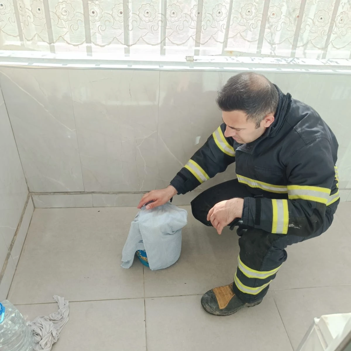 Siirt'te Alev Alan T&uuml;p Korkuttu