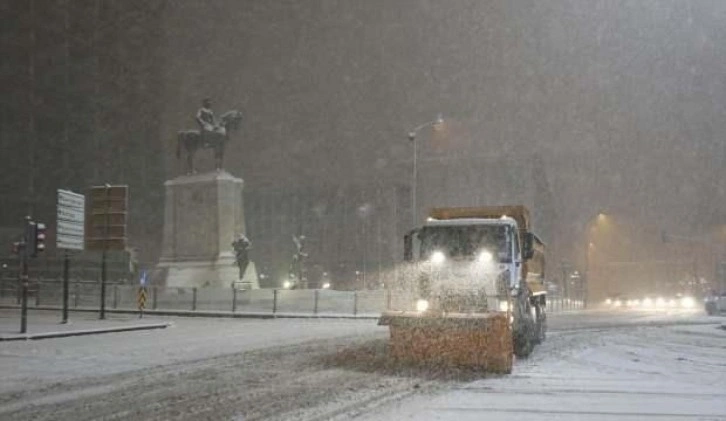 Ankara'da kar etkili oldu