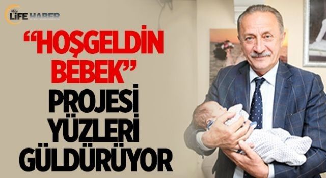 Aydın'da 'hoşgeldin bebek' ile yüzler gülüyor