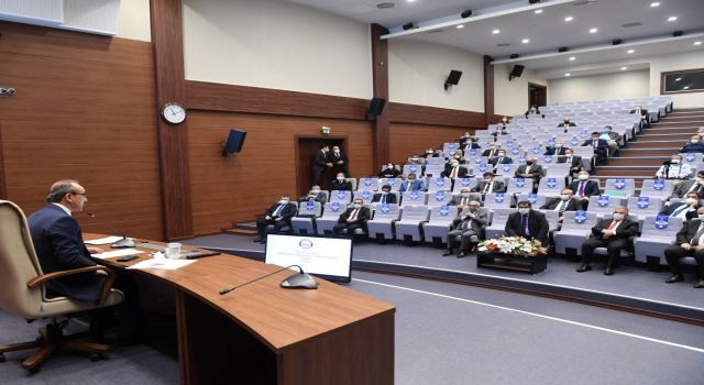 Bağımlılıkla mücadele toplantısı Vali Yavuz'un Başkanlığında gerçekleştirildi