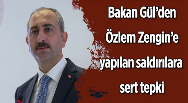 Bakan Gül'den Özlem Zengin'e yapılan saldırılara sert tepki