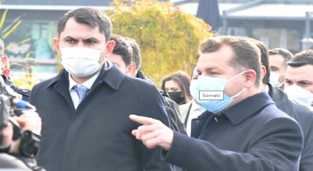 Bakan Murat Kurum Balıkesir'de incelemelerde bulundu