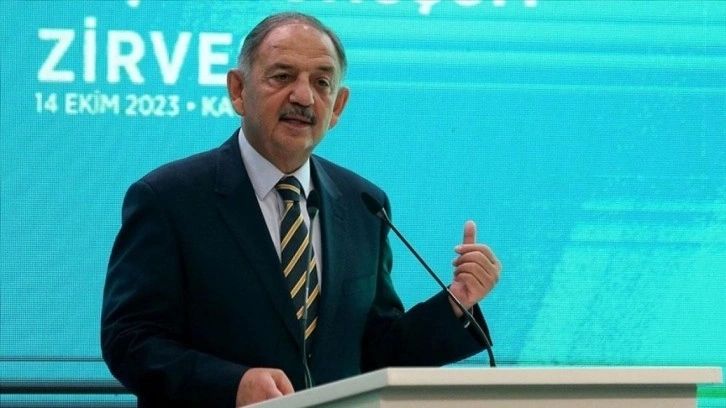 Bakan Özhaseki: Gaziantep'te 24 bin 977 adet konutu yükseliyor