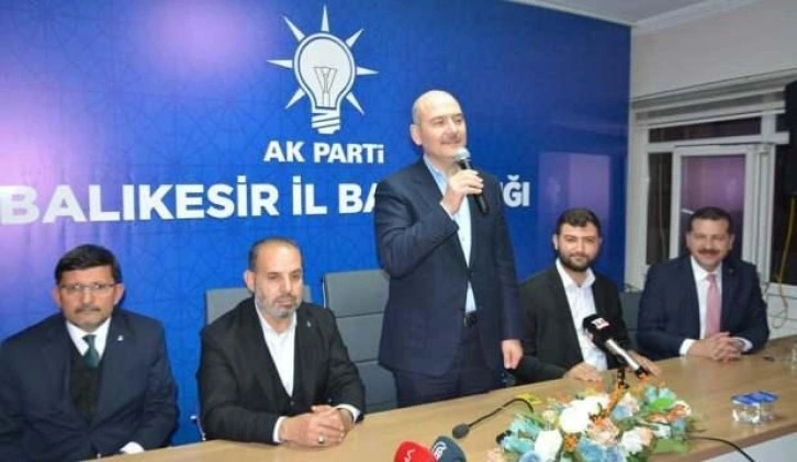 Bakan Soylu, Balıkesir'de gençlere yeni Türkiye'yi anlattı