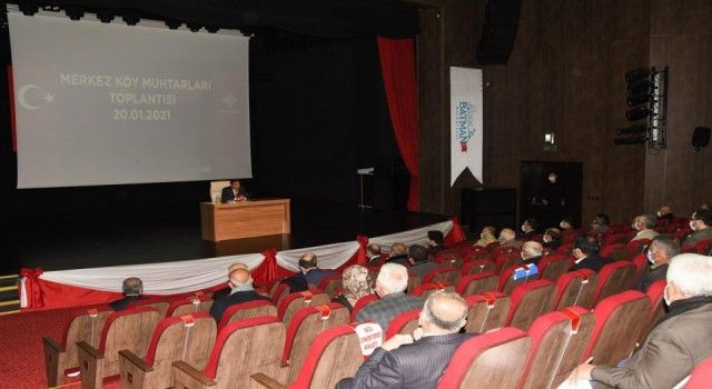 Batman'da köylerin altyapıları yaz aylarında çözüme kavuşacak