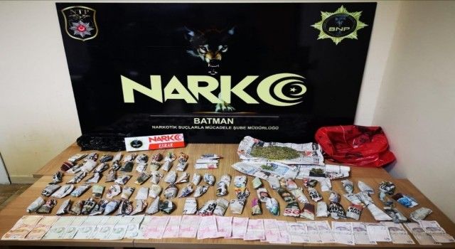 Batman'da uyuşturucu operasyonu: 5 kişi tutuklandı