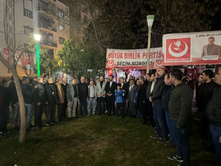 BBP'den Yoğun Katılımlı Seçim Lokali Açılışı