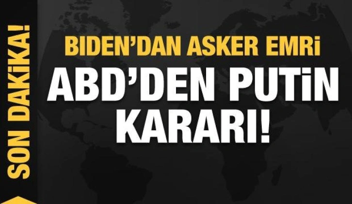 Biden'dan asker gönderme emri! ABD'den Putin kararı! Pentagon: Hazırız...