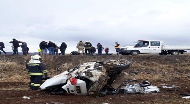 Bingöl'de trafik kazası: 1 ölü, 2 yaralı