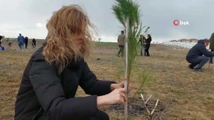 Bu fidanlar pandeminin baş kahramanları için boy gösterecek