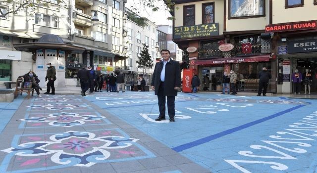 Bursa Osmangazi Belediyesi Nalbantoğlu'nu çiniyle süsledi