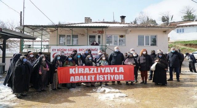 Bursa Tabip Odası Çevre Ödülü Kirazlıyayla köylülerine