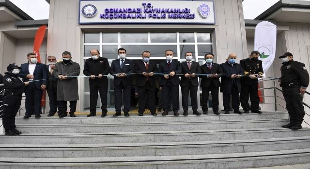 Bursa'da Osmangazi'den Küçükbalıklı'ya son model polis merkezi