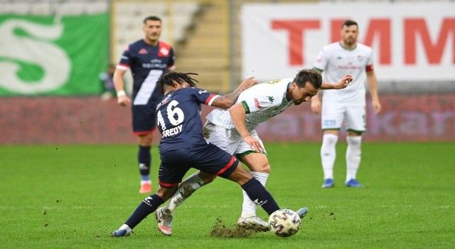 Bursaspor'un 20 maçlık gol zinciri sona erdi