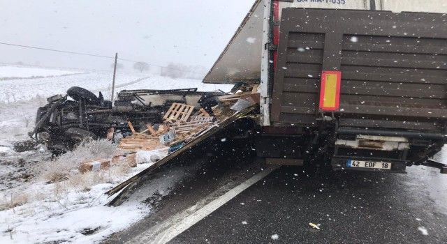 Çorum'da trafik kazası