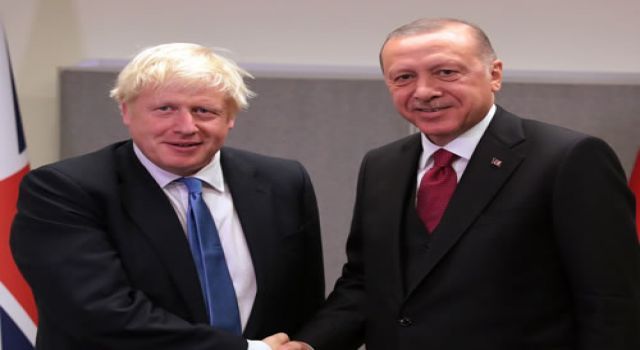 Cumhurbaşkanı Erdoğan İngiltere Başbakanı ile görüştü