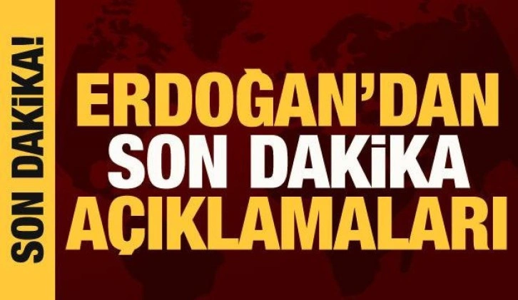 Cumhurbaşkanı Erdoğan İzmir'de toplu açılış töreninde konuşuyor