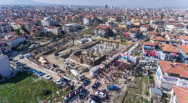 Denizli Pamukkale'de hayali kurulan okulun temeli atıldı