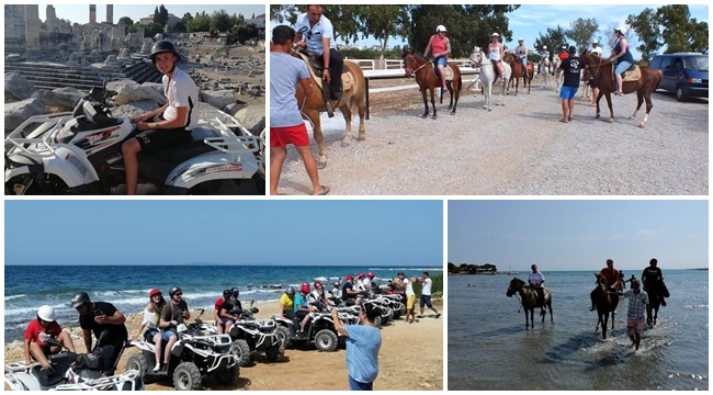 Didim'de QUAT Safari ve At Safari turları başladı