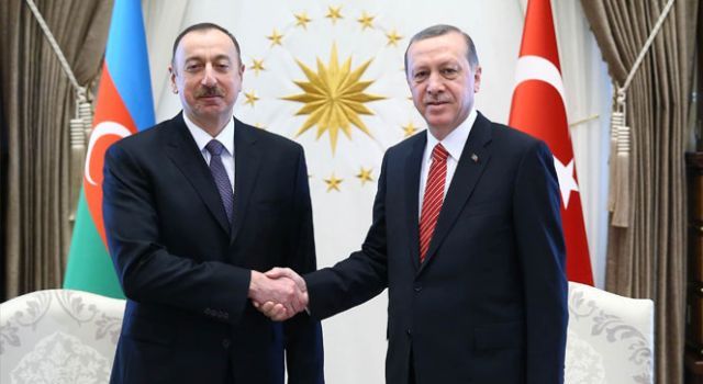 Erdoğan, Aliyev ile görüştü