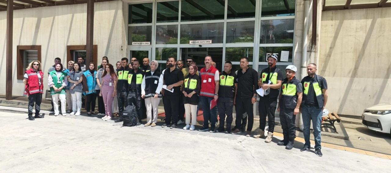 Eruh Devlet Hastanesi ve ERKUT'tan Başarılı Tatbikat