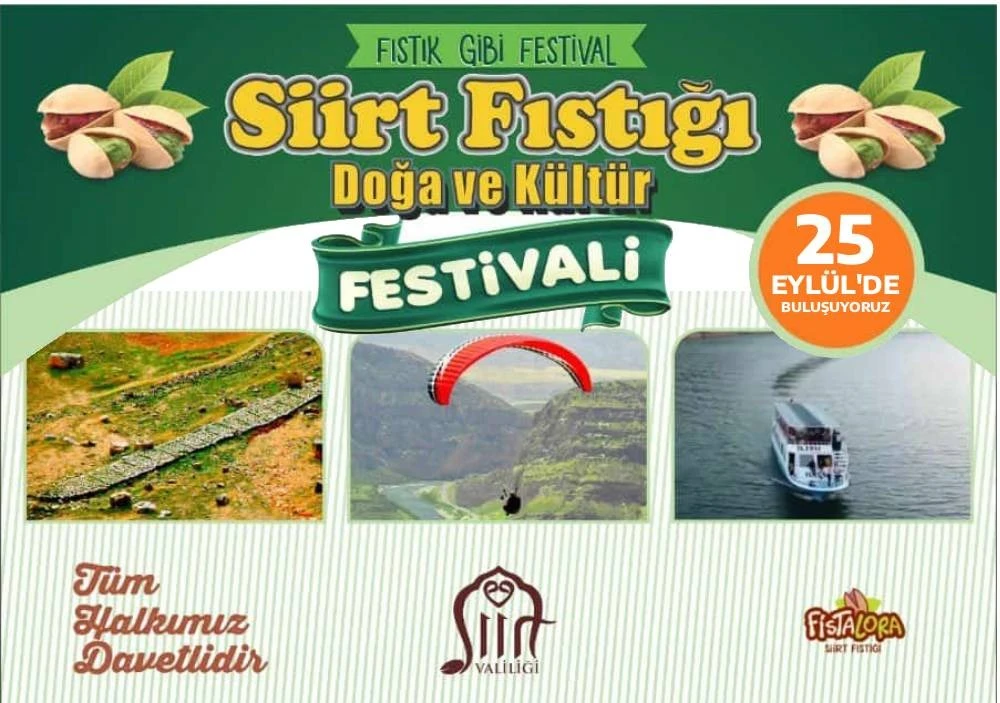 Eyl&uuml;l Ayında Siirt&rsquo;te K&uuml;lt&uuml;r, Bilim Ve Festival Coşkusu Yaşanacak!