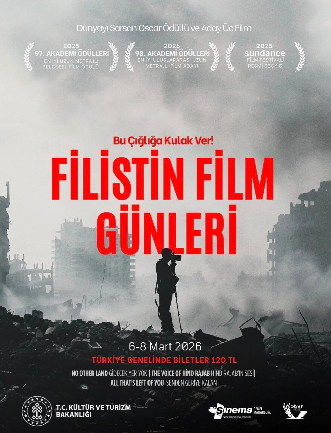 FİLİSTİN FİLM G&Uuml;NLERİ SİİRT&rsquo;TE SİNEMASEVERLERLE BULUŞUYOR!