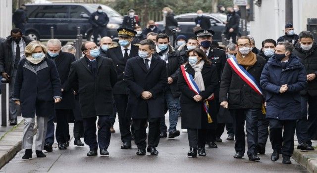 Fransa&#039;da Charlie Hebdo saldırısının 6. yıldönümü için tören düzenlendi