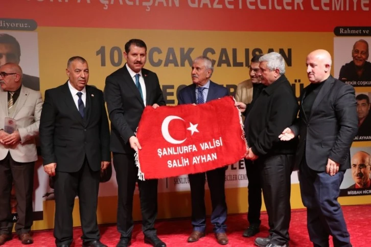 Gazeteciler 10 Ocağı Şanlıurfa’da Kutladı