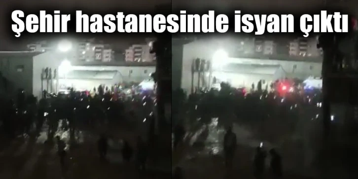 Gaziantep Şehir hastanesinde işçilerden yönetime protesto!..