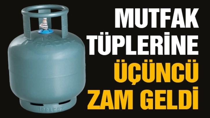 Gaziantep'te Mutfak Tüplerine Üçüncü Zam Geldi