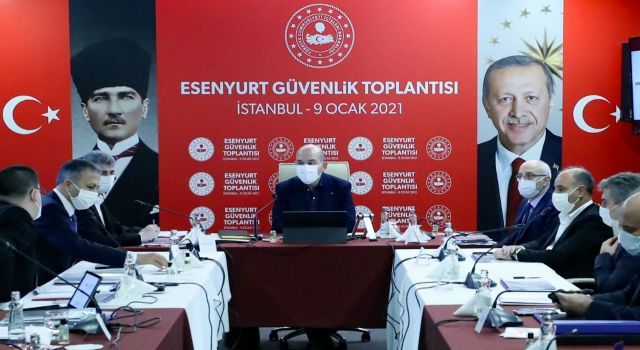 İçişleri Bakanı'ndan Esenyurt'ta Güvenlik Toplantısı