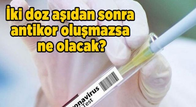 İki doz aşıdan sonra antikor oluşmazsa ne olacak?