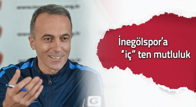 İnegölspor'a "iç" ten mutluluk