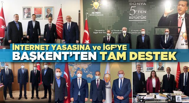 İnternet yasasına ve İGF'ye Başkent'ten tam destek