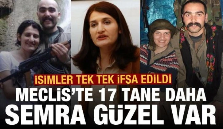 İsimler tek tek ifşa edildi: TBMM'de 17 tane daha Semra Güzel var